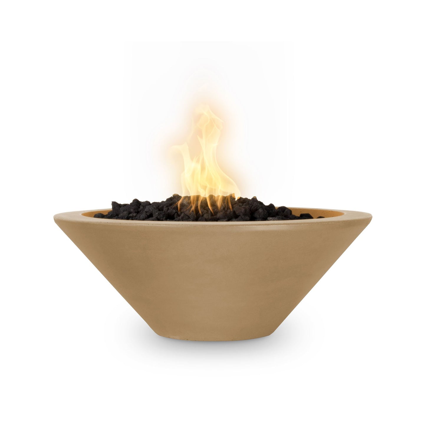 Cazo Concrete Fire Bowl Brown