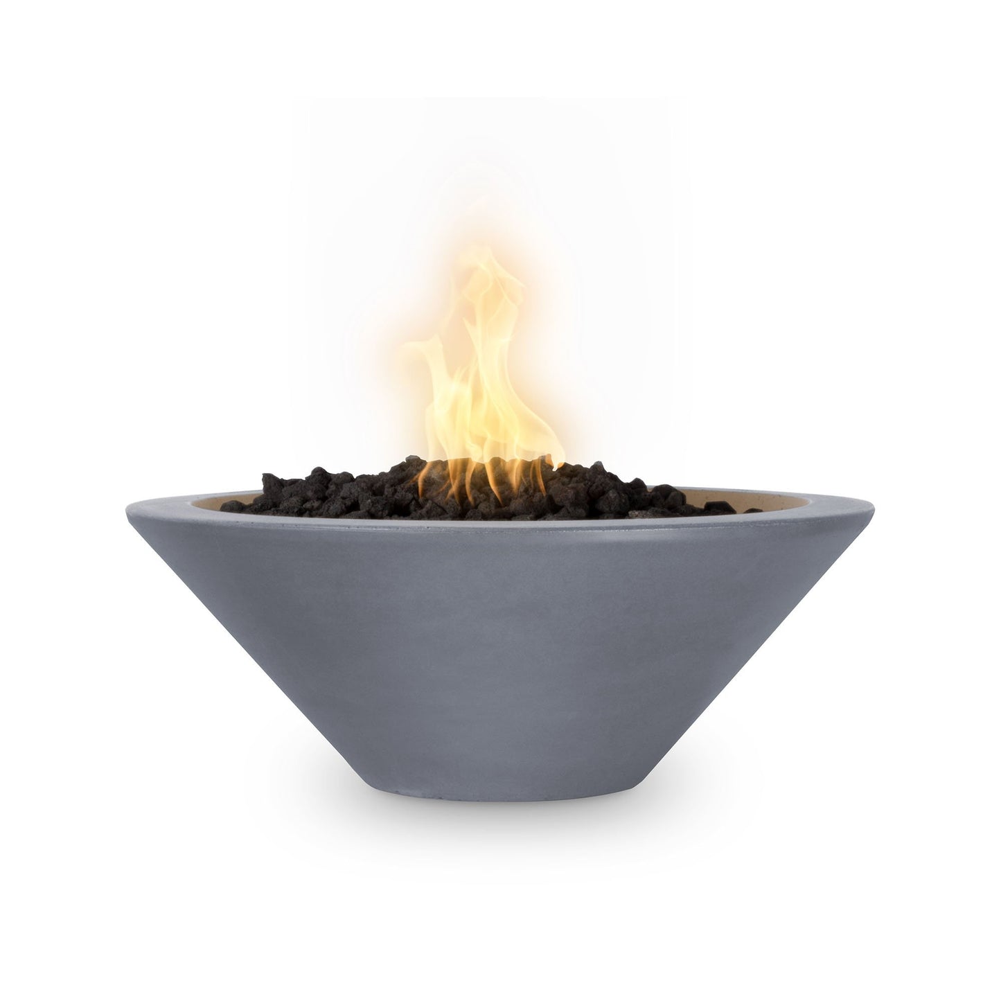36" Cazo Concrete Fire Bowl Gray