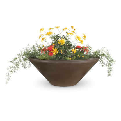 Cazo Concrete Planter Bowl Chocolate