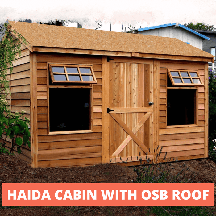 Cedarshed Haida Cabin & Storage Shed - H96