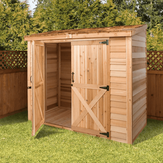 Cedarshed Lean To Storage Bayside Shed - B63