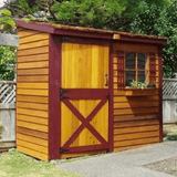 Cedarshed Lean To Storage Bayside Shed - B63