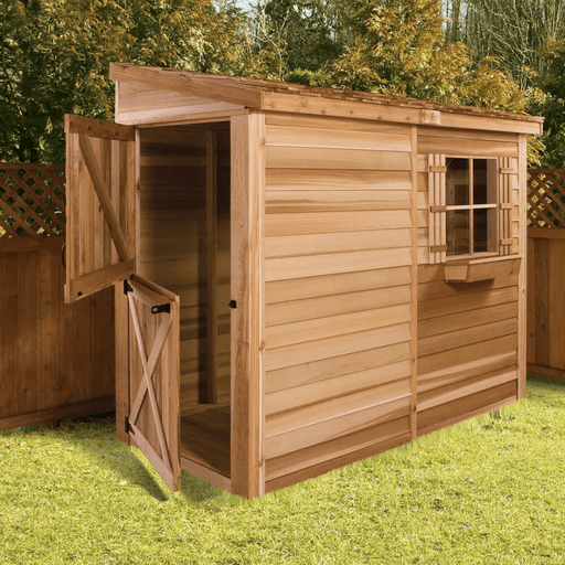 Cedarshed Lean To Storage Bayside Shed - B63