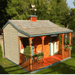 Cedarshed Ranchhouse Prefab Cottage Kit - RH1212