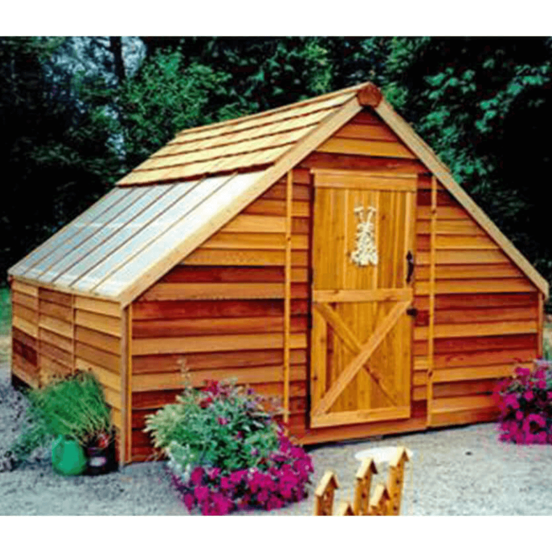 Cedarshed Sunhouse Western Red Cedar Greenhouse - SH88