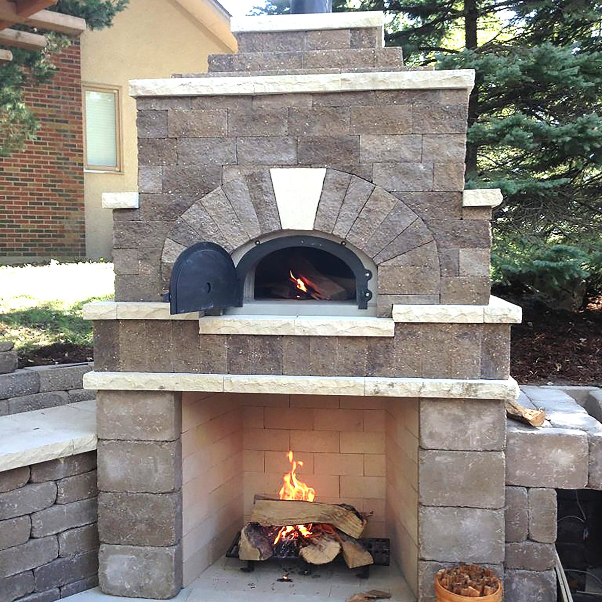 Chicago Brick Oven 500 DIY Kit Sample Build