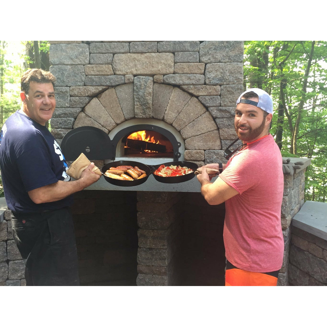 Chicago Brick Oven 500 DIY Kit Sausage