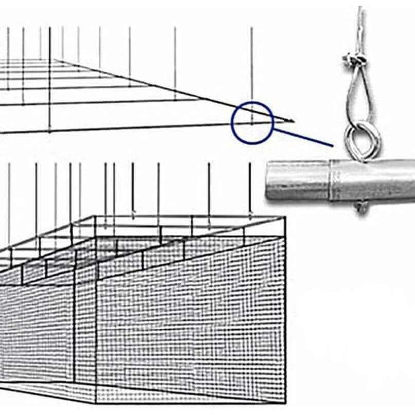 Cimarron Sports 1.5-Inch Suspension Frames For Batting Cages