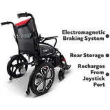 ComfyGo 6011 Folding Electric Wheelchair - 6011 - Backyard Provider