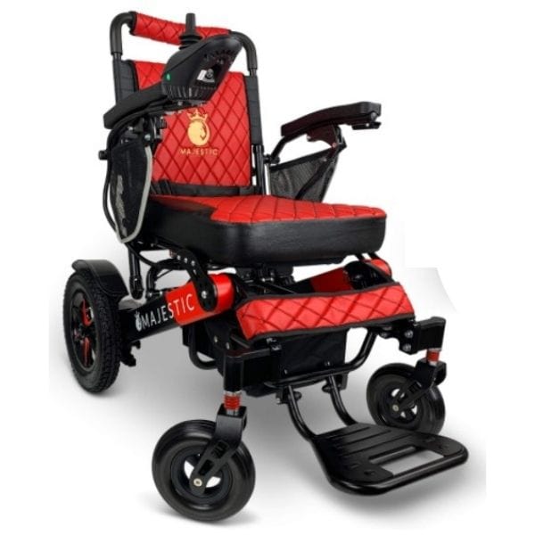 ComfyGo Majestic IQ-7000 Remote Control Folding Electric Wheelchair - IQ-7000 - Backyard Provider