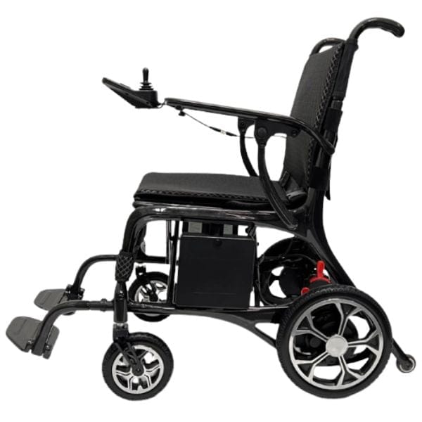 ComfyGo Phoenix Carbon Fiber Folding Electric Wheelchair - Backyard Provider