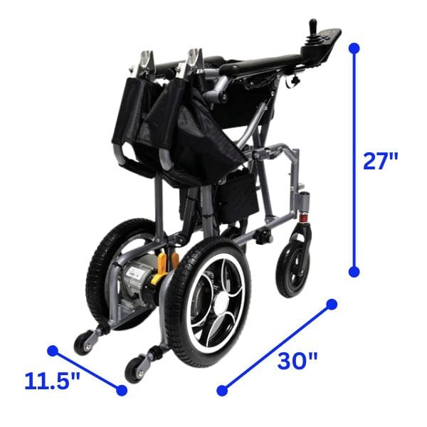ComfyGo X-7 Ultra Lightweight Electric Wheelchair - X7-ST - Backyard Provider