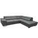 Maxima House COSTA Leather Sectional Sleeper Sofa, Right Corner - Backyard Provider
