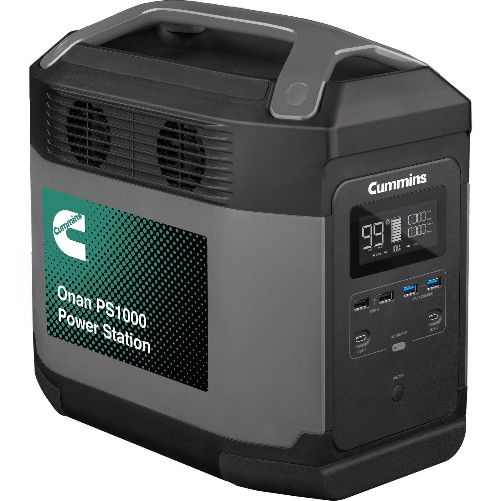 Cummins Onan A067W050 PS1000 1500W/3000W 1008Wh Portable Power Station New