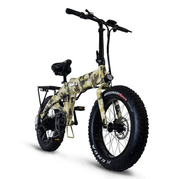 Jupiter Defiant Fat Tire Folding Electric Bike