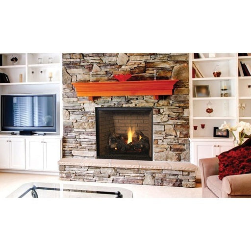 Superior 40"/45" Direct Vent Premium Clean Face Complete Fireplace with Power Vent - DRT6340TYN - Backyard Provider