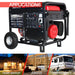 DuroStar 10000-Watt 440cc Portable Gas Generator w/ Electric Start and Wheel Kit - DS10000E