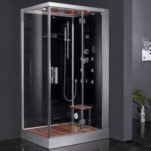 Platinum DZ959 Steam Shower - DZ959F8-BLACK-LEFT