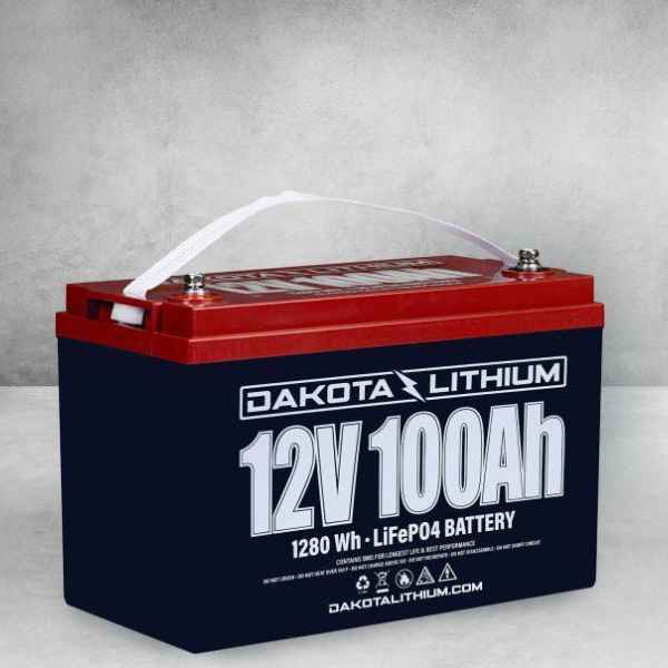 Dakota Lithium 12V/100Ah LiFePO4 Deep Cycle Battery - Backyard Provider