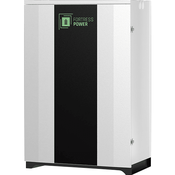Fortress Power FlexTower Without Inverter - 4 eFlex Units, IP65 Outdoor Rated Inverter Enclosure with Built-in Active Cooling Fan; Durarack with 4 eFlex Units, Inverter Not Included