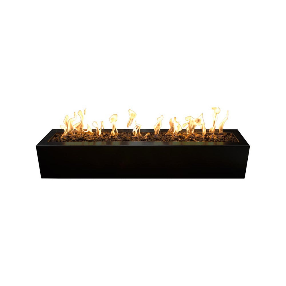 72" Eaves Powder Coated Fire Pit Black