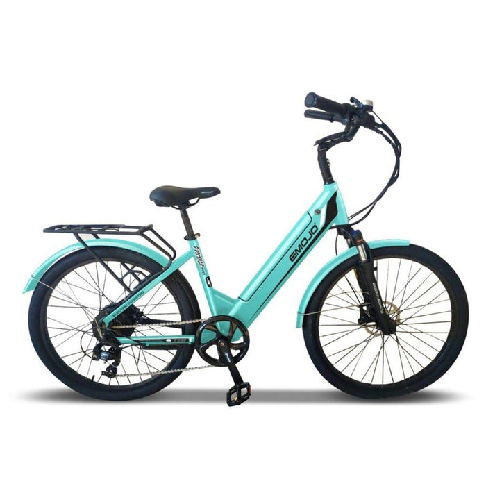 Emojo Panther Pro 500W 48V Step-Through Cruiser Electric Bike - PANTHER-PRO-BLACK