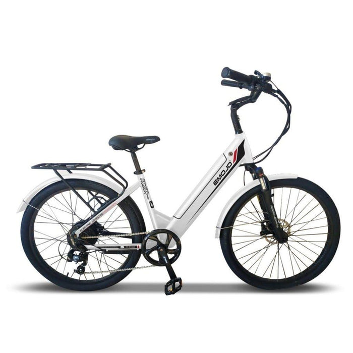 Emojo Panther Pro 500W 48V Step-Through Cruiser Electric Bike - PANTHER-PRO-BLACK