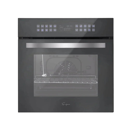 Empava 24" Single Electric Wall Oven in Silver Glass - 2.3 cu. ft, EMPV-24WOC17