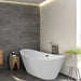 Empava 67" Freestanding Soaking Bathtub with LED Lights, EMPV-67FT1518LED