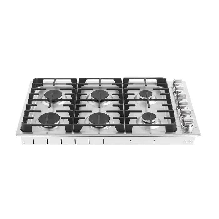 Empava 36" Stainless Steel Built-In Cooktop with 6 Gas Burners, EMPV-36GC34