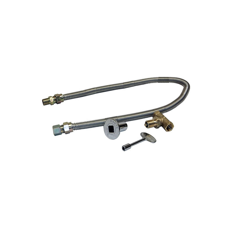 Fire Pit Art - Emperor Fire Pit - Flex line kit