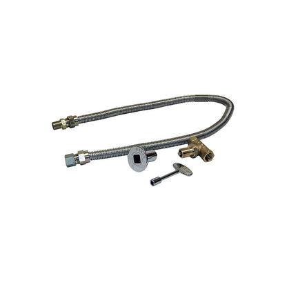 Fire Pit Art - Emperor Fire Pit - Flex line kit