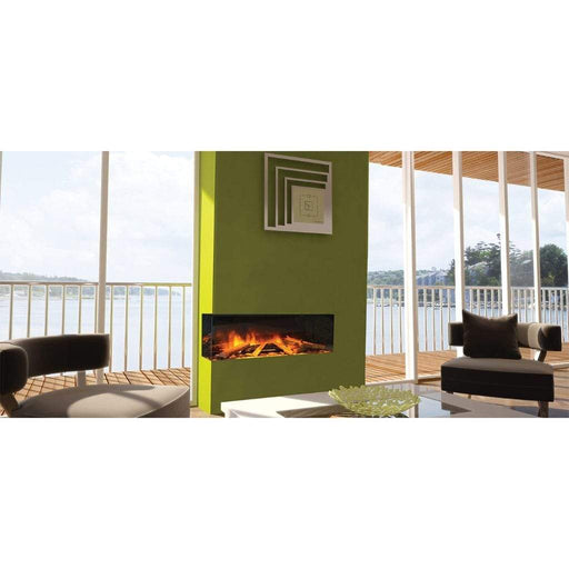European Home 40" 3-Sided E Series Built-In Electric Fireplace with EvoFlame Burner Technology
