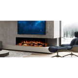 European Home 60" Linnea 3-Sided Built-In Electric Fireplace with Halo Burner Technology - EV-FP-Halo-LINNEA