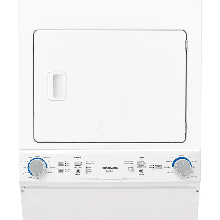 Frigidaire Electric 3.9' Cu. Ft. & Washer/5.5' Cu. Ft. Dryer Laundry Center* - Backyard Provider