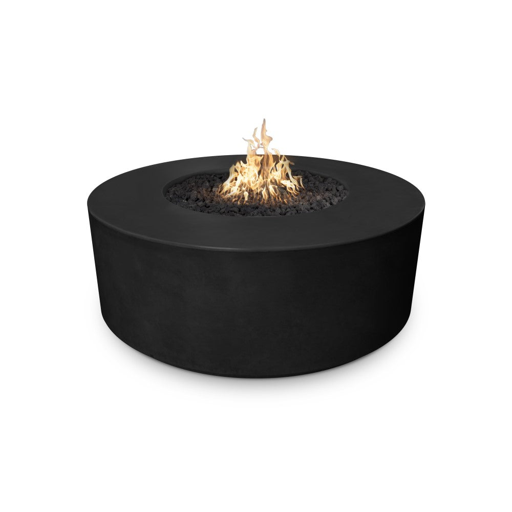 54" Florence Concrete Fire Pit Black