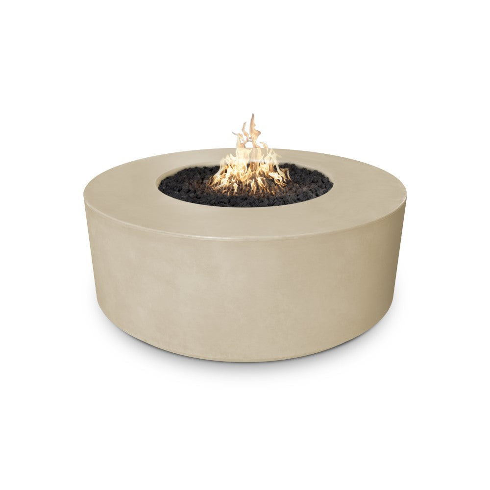 54" Florence Concrete Fire Pit Vanilla