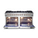 Forno 60 Inch Titanium Pro Series Capriasca Freestanding Gas Range, FFSGS6260-60