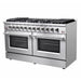 Forno Galiano 60 In. 8.64 cu. ft. Professional Freestanding Gas Range in Stainless Steel, FFSGS6244-60