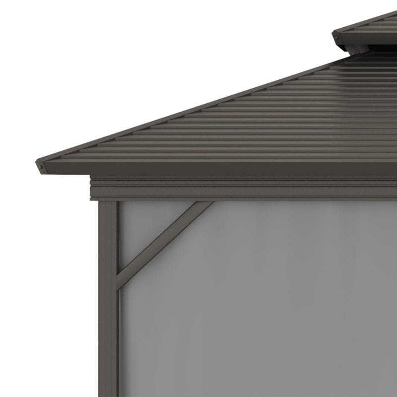 Outsunny 10x12 Hardtop Gazebo - 84C-145V03