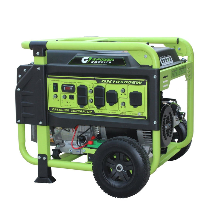 Green-Power America 10500 watts Gas Generator with Electrical Start - GN10500EW
