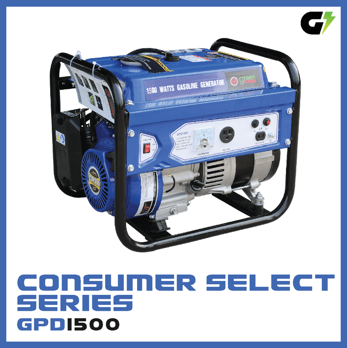 Green-Power America GPD1500 Consumer Select Series Generator