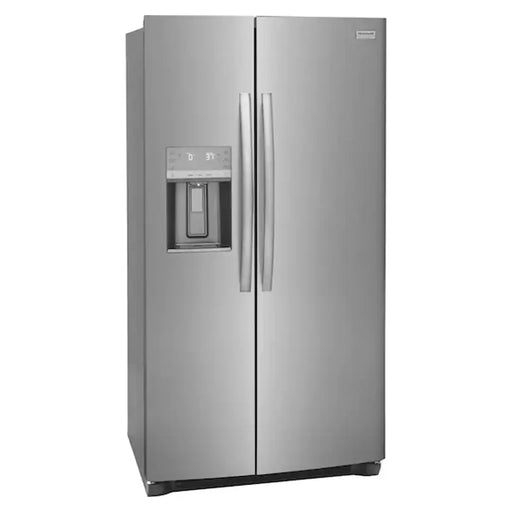 Frigidaire Gallery 22.3 Cu. Ft. 36'' Counter Depth- Side by Side Refrigerator Stainless Steel* - Backyard Provider