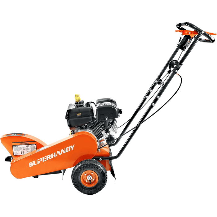 Super Handy GUO110 Stump Grinder Gas 9 HP Alphaworks Engine with 12" Blade and 6 Carbide Teeth Direct Drive New