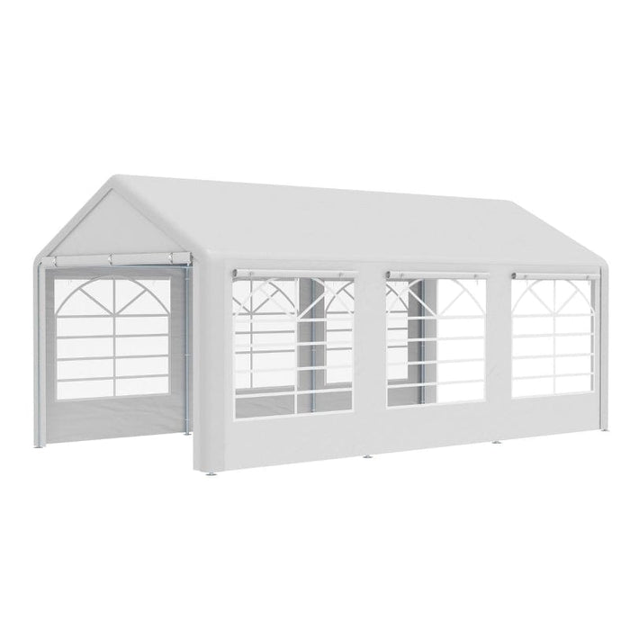 Outsunny 10' x 20' Party Tent, Gazebo Canopy with 4 Removable Side Walls - 84C-206