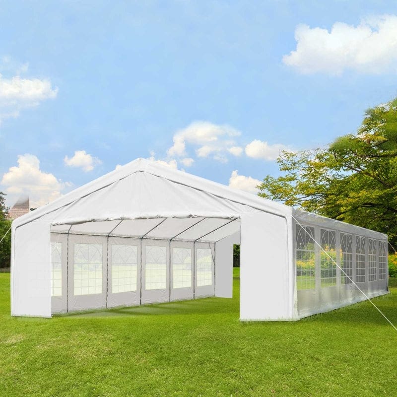 Outsunny 40' x 20' Heavy Duty Carport Party Tent Event Canopy - 84C-020