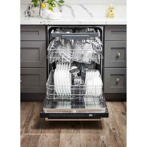 Thor Kitchen Appliance Package - 36 In. Natural Gas Range, Range Hood, Refrigerator, Dishwasher, AP-TRG3601-3