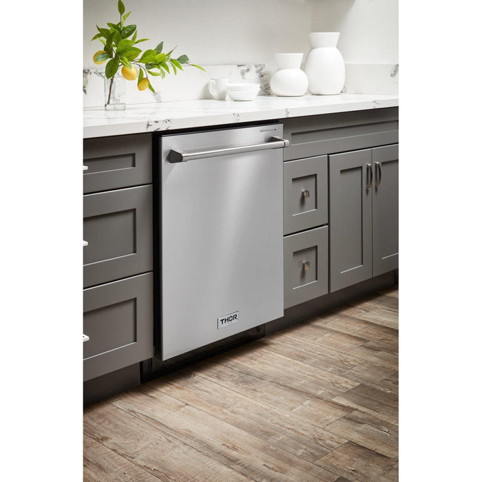 Thor Kitchen 24" Professional Series Stainless Steel Dishwasher, HDW2401SS