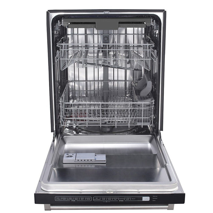 Thor Kitchen Appliance Package - 30 In. Gas Range, Range Hood, Refrigerator, Dishwasher, AP-TRG3001-W-2