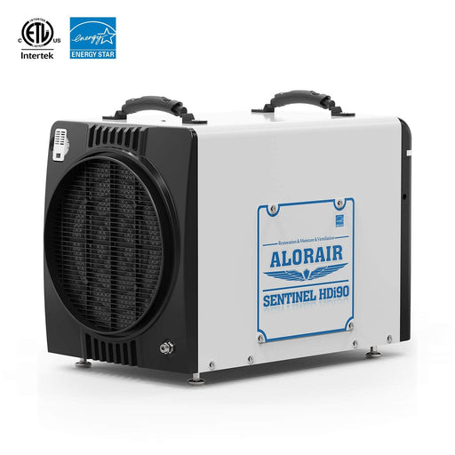 AlorAir Duct-able Version Basement/Crawl Space Dehumidifiers 90 PPD Commercial Industrial Dehumidifier - Duct-able Version HDi90